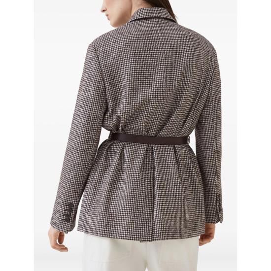 25FW 브루넬로 쿠치넬리 수트 자켓 MV4047398 C007 BROWN - BRUNELLO CUCINELLI