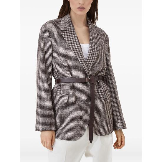 25FW 브루넬로 쿠치넬리 수트 자켓 MV4047398 C007 BROWN - BRUNELLO CUCINELLI