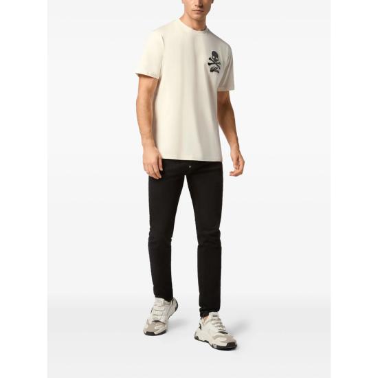 25FW 필립 플레인 탑 MTK8484 PJY002N 01OF NEUTRALS - PHILIPP PLEIN