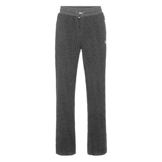 25FW 필립 플레인 스트레이트 팬츠 MJT2658 PTE021N 02 BLACK