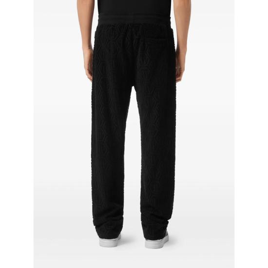 25FW 필립 플레인 스트레이트 팬츠 MJT2658 PTE021N 02 BLACK - PHILIPP PLEIN