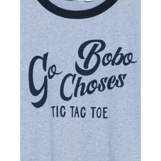 25FW [키즈] 보보쇼즈 티셔츠 B225AC001 451 BLUE - BOBO CHOSES