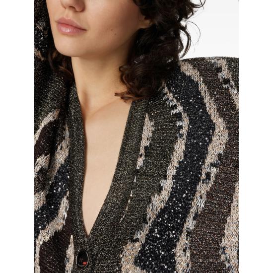 25FW 미소니 가디건 DS25WM0C BK01C8 S80E2 BROWN - MISSONI