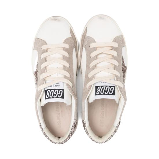 25FW [키즈] 골든구스 스니커즈 GYF00103 F007422 12267 WHITE GREY - GOLDEN GOOSE