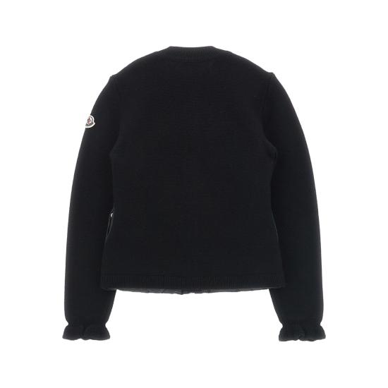 25FW [키즈] 몽클레어 가디건 M1131 9B000 13 999 BLACK - MONCLER