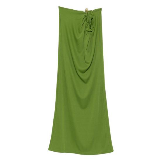 25FW 크리스토퍼에스버 롱 스커트 25024381 CACTU GREEN