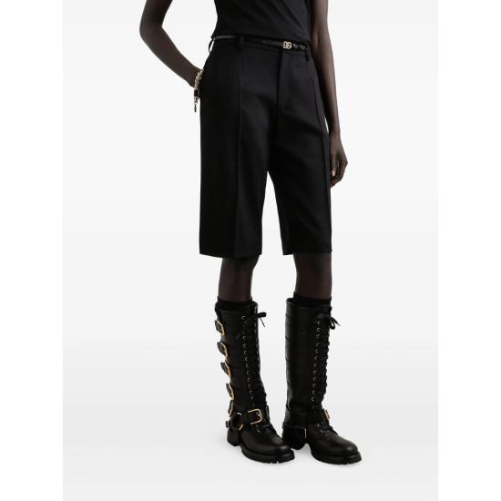 25FW 돌체앤가바나 숏팬츠 FTC6RT FUBGC N0000 BLACK - DOLCE & GABBANA