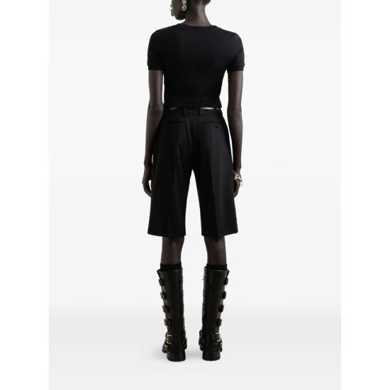 25FW 돌체앤가바나 숏팬츠 FTC6RT FUBGC N0000 BLACK - DOLCE & GABBANA