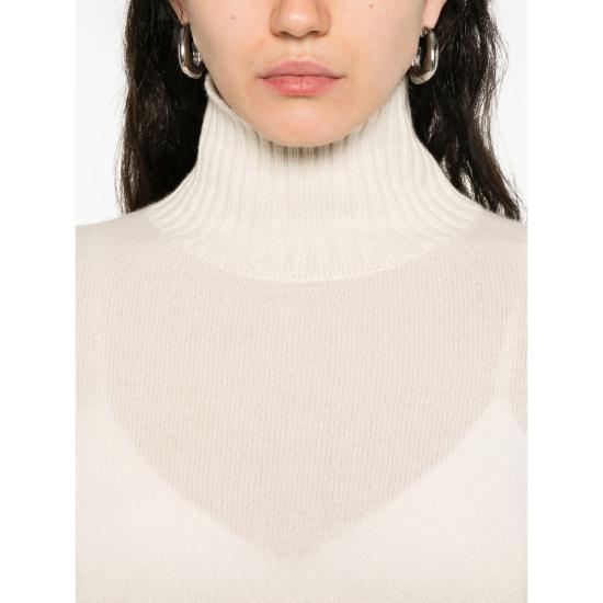 25FW 얼루드 긴팔 티셔츠 255 11173 0041 NEUTRALS - ALLUDE