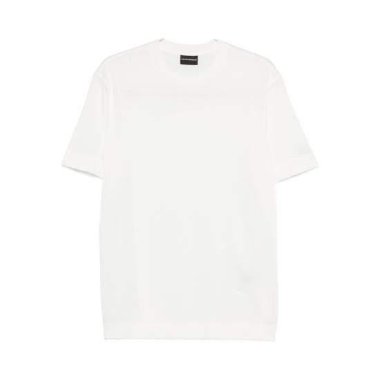 25FW 엠포리오 아르마니 탑 AF10762 EM002968 F0121 WHITE