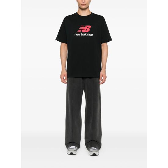 25FW 뉴발란스 반팔 티셔츠 MT51500BK BLACK - NEW BALANCE