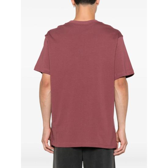 25FW 뉴발란스 반팔 티셔츠 MT41509WAD RED - NEW BALANCE