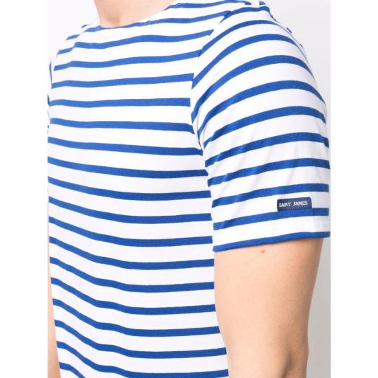 25FW 세인트제임스 탑 LEVANT MODERN 9863 NEIGI WHITE BLUE - SAINT JAMES