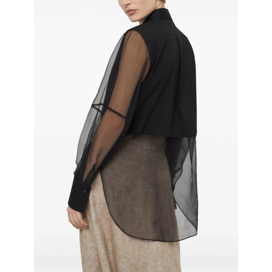 25FW 브루넬로 쿠치넬리 셔츠 M0091MQ406 C101 BLACK - BRUNELLO CUCINELLI