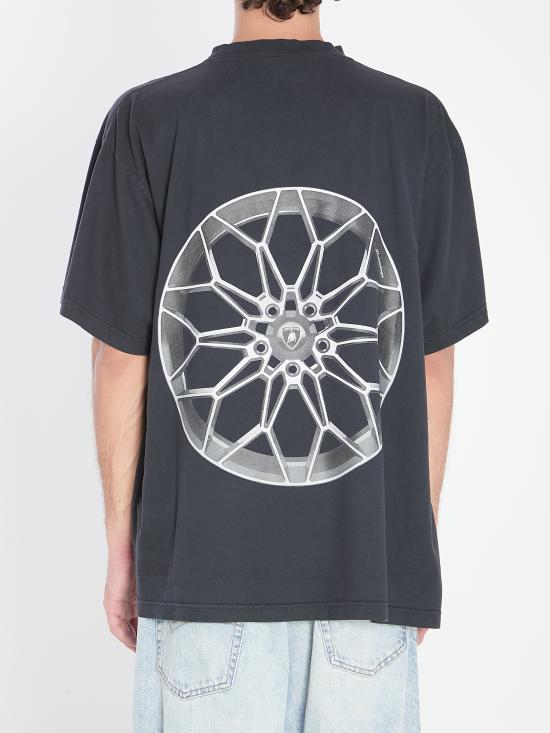 25FW 발렌시아가 반팔 티셔츠 831305 BLACK - BALENCIAGA