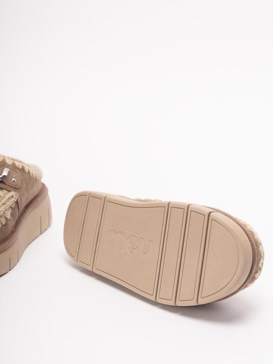 25FW 모우 뮬/슬리퍼 MUFW531001AELGRY Grey - MOU