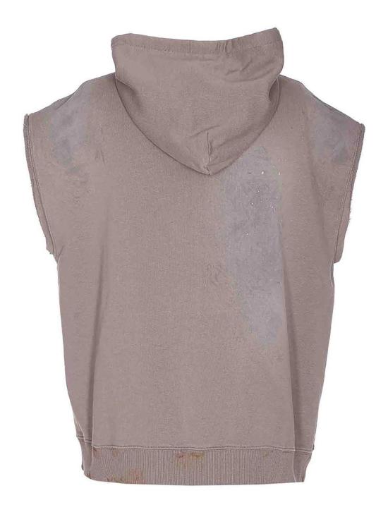  MM6 메종마르지엘라 후드 티셔츠 SH2HG0005M25013803 Grey - MM6 MAISON MARGIELA
