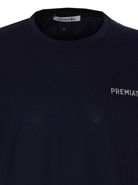 25SS 프리미아타 반팔 티셔츠 PA1019BLUE Blue - PREMIATA