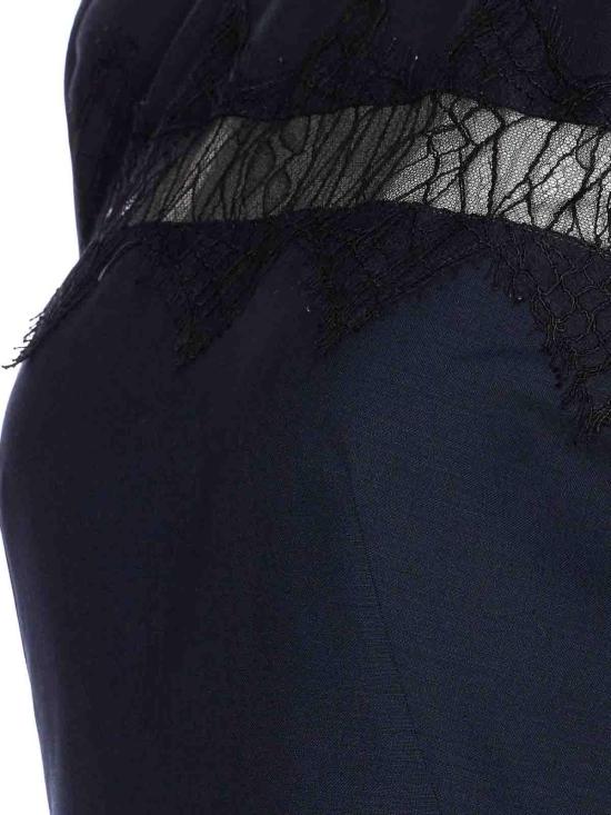 26SS 알렉산더 맥퀸 미디 스커트 830138QJAEK4100 Blue - ALEXANDER MCQUEEN