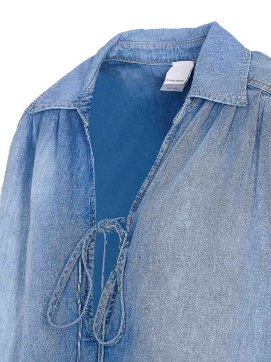  핑코 블라우스 104630A2DTPJO Blue - PINKO