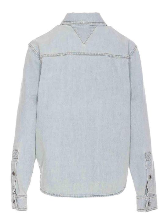 25FW 보테가베네타 셔츠 813498V4ZR04132 Blue - BOTTEGA VENETA