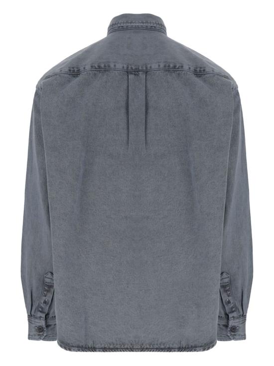 25FW 칼하트 WIP 데님 자켓 I03582136AGD BLACK BLUE FOG GARMENT DYED DOM - CARHARTT WIP