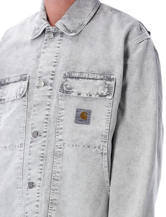 25FW 칼하트 WIP OG 아크틱 디어본 캔버스 12온즈 자켓 I035817895F BLACK CHALK WASH DOM - CARHARTT WIP