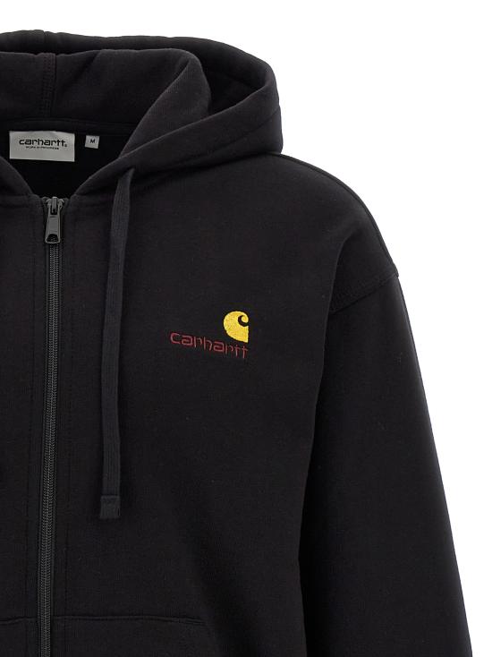25FW 칼하트 WIP 후드 티셔츠 I03306389XX BLACK DOM - CARHARTT WIP