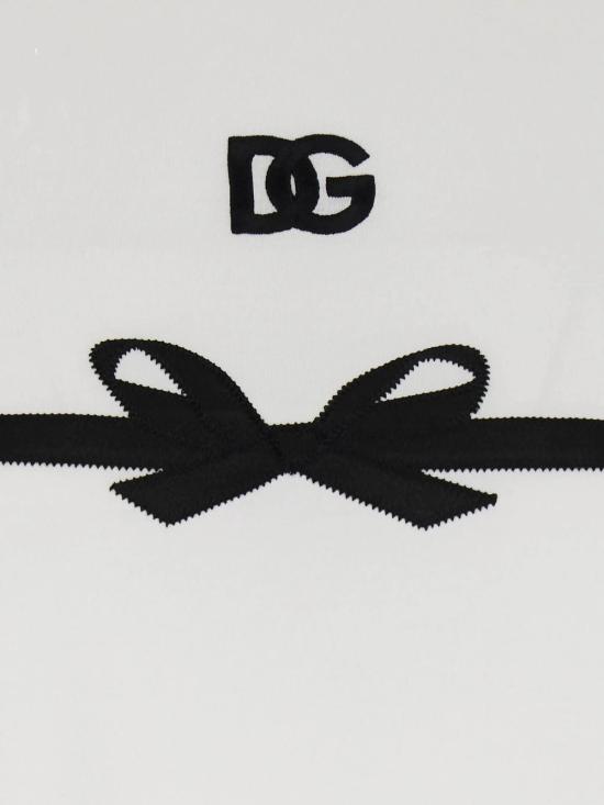 25FW 돌체앤가바나 탑 F8V42ZGDC6B W0800 BIANCO OTTICO - DOLCE & GABBANA