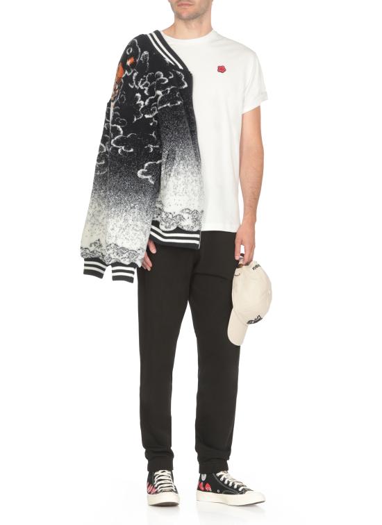 25FW 겐조 반팔 티셔츠 FE65TS474 4SG02 White - KENZO