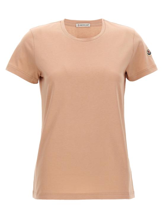 25SS 몽클레어 반팔 티셔츠 K10938C73200V805851J Pink