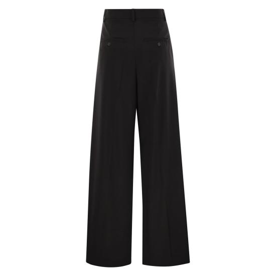 25FW 위켄드막스마라 스트레이트 팬츠 2525136072600 BLACK - WEEKEND MAX MARA