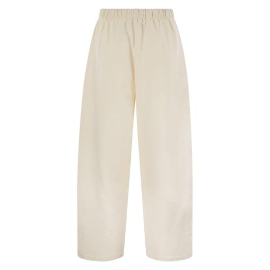 25FW 막스마라 스트레이트 팬츠 2521786038600 WHITE - MAX MARA