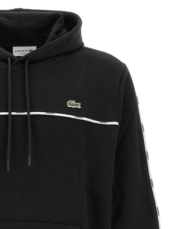 25FW 라코스테 긴팔 티셔츠 SH9808031 Black - LACOSTE