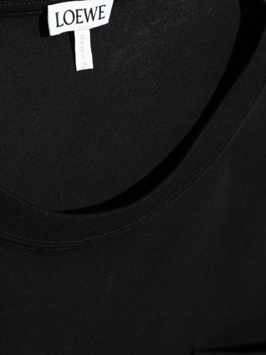 25FW 로에베 반팔 티셔츠 H526Y22XBC 1100 Black - LOEWE