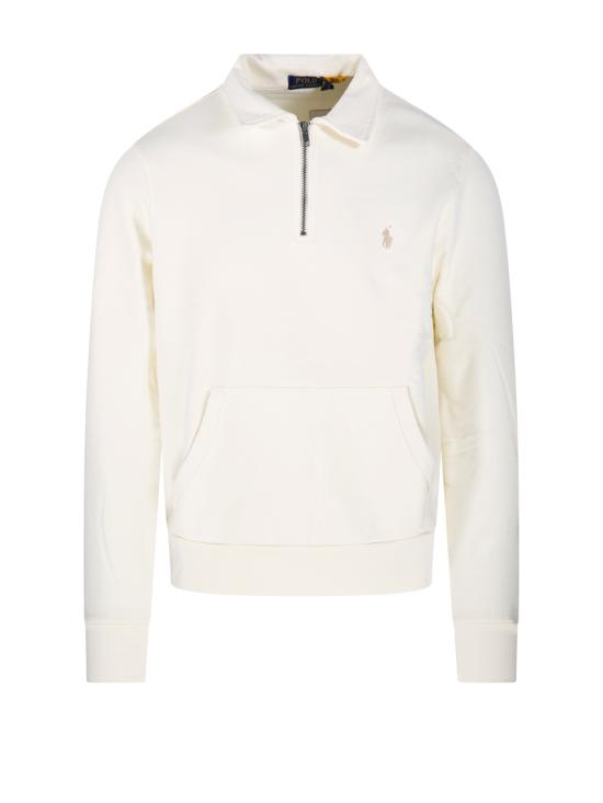 25FW 랄프 로렌 긴팔 티셔츠 710934601001 CLUBHOUSE CREAM