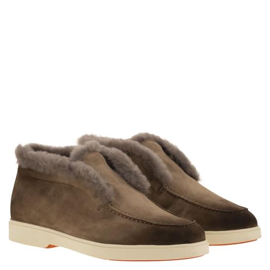 26SS 산토니 부츠 WUYA58457TISAUOF BROWN - SANTONI
