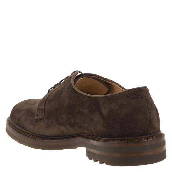 25FW 브루넬로 쿠치넬리 드레스 슈즈 MZUPEAX810 DARK BROWN - BRUNELLO CUCINELLI