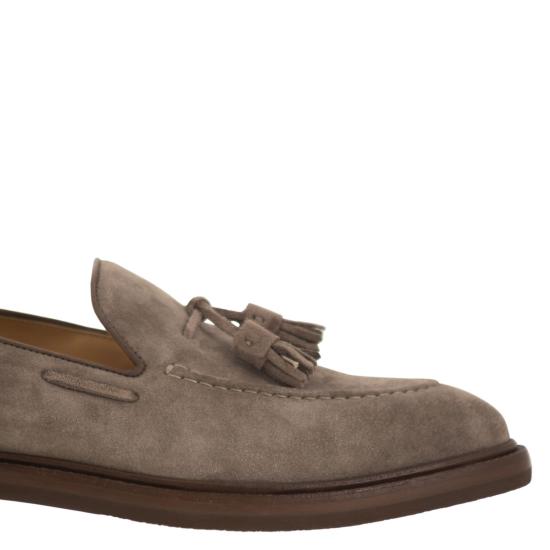 25FW 브루넬로 쿠치넬리 로퍼 MZUPEAK791 TURTLEDOVE - BRUNELLO CUCINELLI