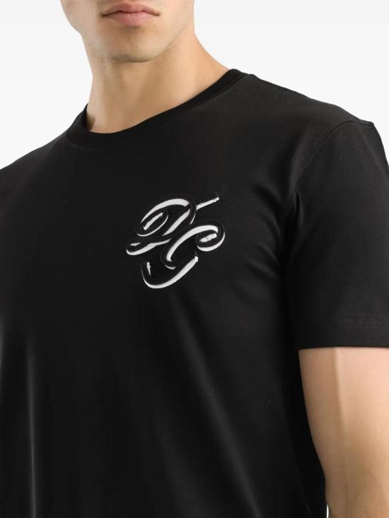 25FW 돌체앤가바나 반팔 티셔츠 G8RN8ZG7PJ0 N0000 NERO - DOLCE & GABBANA