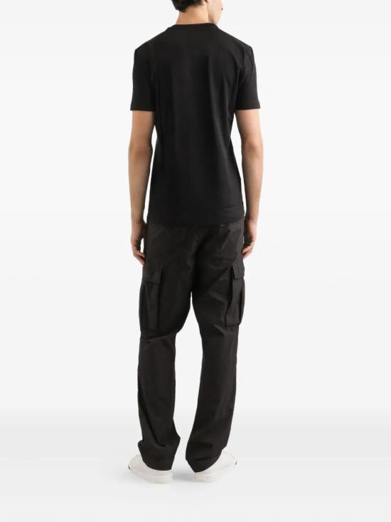 25FW 돌체앤가바나 반팔 티셔츠 G8RN8ZG7PJ0 N0000 NERO - DOLCE & GABBANA