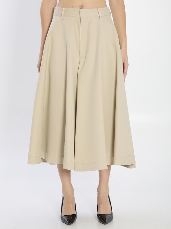 25FW 보테가베네타 스트레이트 팬츠 829996 BEIGE