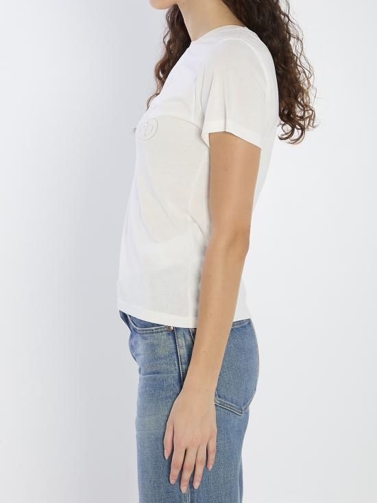 25FW 골든구스 반팔 티셔츠 GWP02322 WHITE - GOLDEN GOOSE