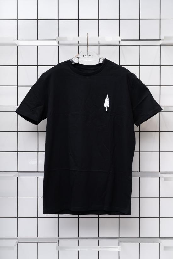 25SS 후드 티셔츠 T SHIRT BLACK Black