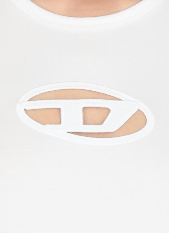25FW 디젤 반팔 티셔츠 A06268 0AFAA100 White - DIESEL