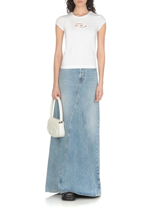 25FW 디젤 반팔 티셔츠 A06268 0AFAA100 White - DIESEL