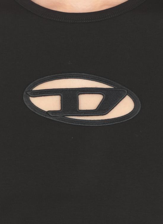 25FW 디젤 반팔 티셔츠 A06268 0AFAA9XXA Black - DIESEL