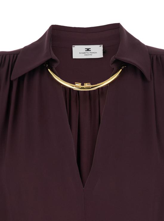 25FW 엘리자베타프랜치 블라우스/셔츠 CA12356E2EA4 Bordeaux - ELISABETTA FRANCHI