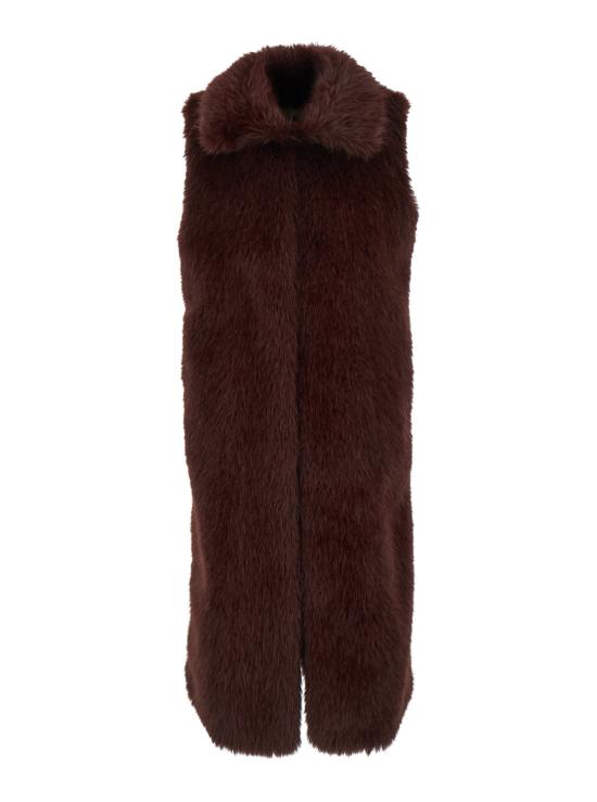 25FW 비비 쿠튀르 무톤 SCARLETTECOFURGILETBORDEAUX Bordeaux