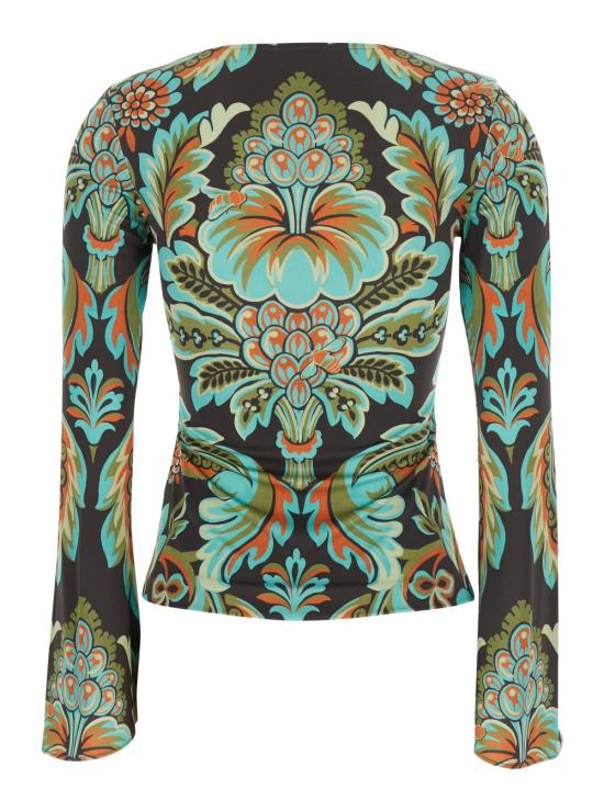 25FW 에트로 긴팔 티셔츠 WRJA015399IAD34X0810 Multicolor - ETRO